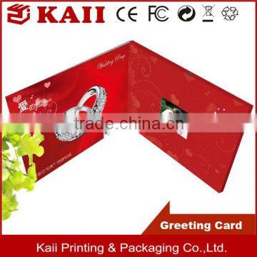 [direct factory+high quality]custom red wedding invitation card handmade greeting card printing                        
                                                                                Supplier's Choice