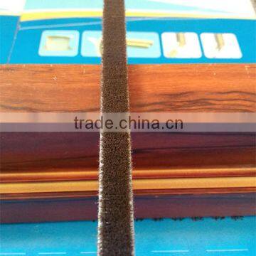 Aluminum Window Self-adhesive Seal Brush/pile Weather Stripping/wool Pile With Self-adhesive photo-6