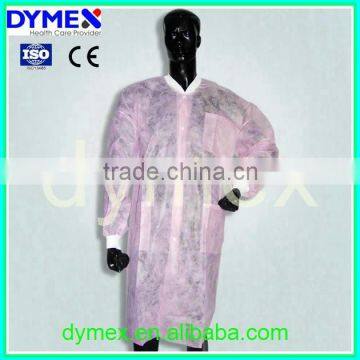 Nonwoven Fabric Disposable Knit Cuff Lab Coats photo-2