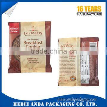 food packaging opp laminated pouch snack packing plastic bag custom printing opp laminated bag