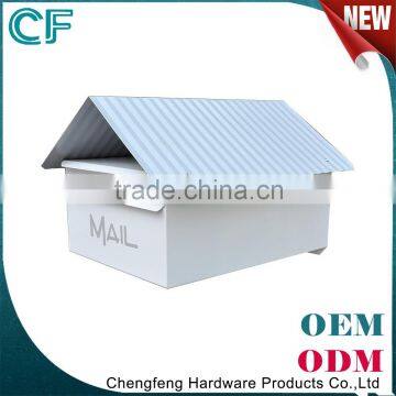 New Style Wrought Galvanized Free Standing Waterproof Letterbox photo-5