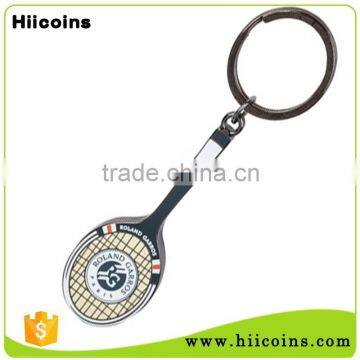 Promotional Wholesale Manufacturers Custom Metal Tennis Ball Keychain photo-2