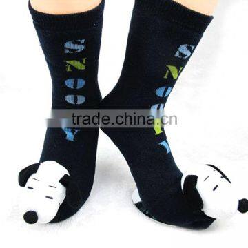 3d animal design children anti-slip socks