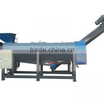 Guangzhou factory plastic film washing machine with screw conveyor plastic scrap washing machine