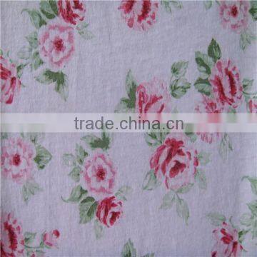 printed fabric 60% cotton 40% polyester t-shirts