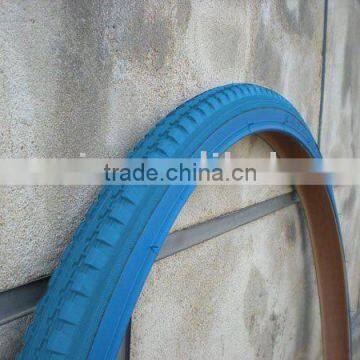 colorful bicycle tyre