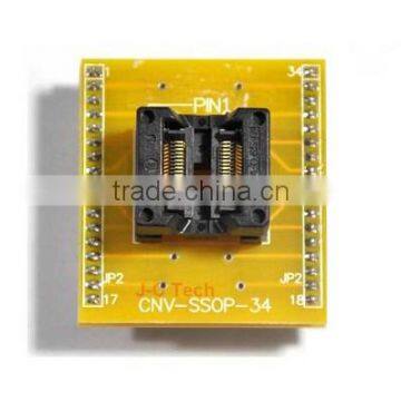 Socket adapter CHIP PROGRAMMER SOCKET CNV SSOP34