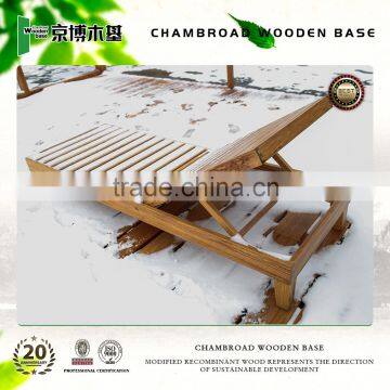 Hot Sale Waterproof Wooden Beach Chair photo-4