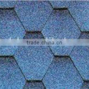 Hexagonal Type Mosaic Bitumen Roof Shingles