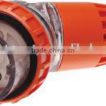 Three Phase 3 Round Pin Angle Plug 10A