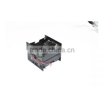 BATTERY HOLDER FOR 4 X D-CELL 6V WITH LEAD WIRE