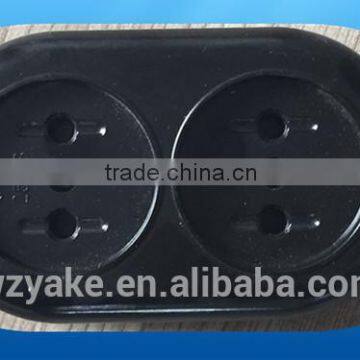 YK1002 Hot sale eu style 2 ways extension socket