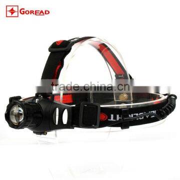 Goread 18650 direct charge zoom Q5 led headlamp