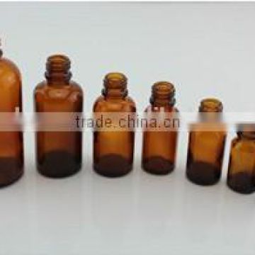 Custom Made Brown Color Essential Oil Glass Bottle