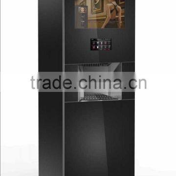 ESBTCFB7C foot standing bean to cup espresso coffee vending machine with fresh brewing coffee