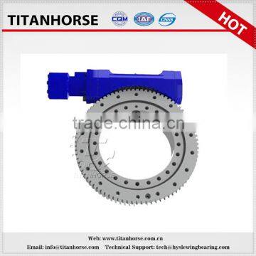 Titanhorse 7 inch opening-hoursing slewing drive for rotable table