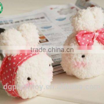 Cute Rabbit Bunny Shaped Keychain Plush Toy for Sale photo-2
