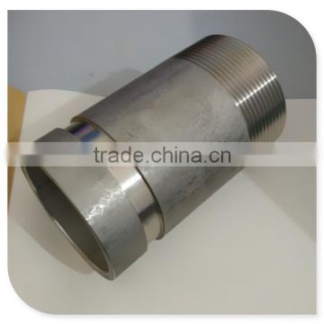 Schedule 40 2"x4" Grooved Male Pipe Nipple One Side Thread End