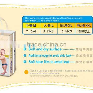 Baby Plastic Pants diaper With Economic Price And High Quality