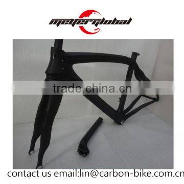 201meyerglobal no Decal Big Brand Newest Super Light Road Bike Carbon Frame 435mm - 635mm photo-2