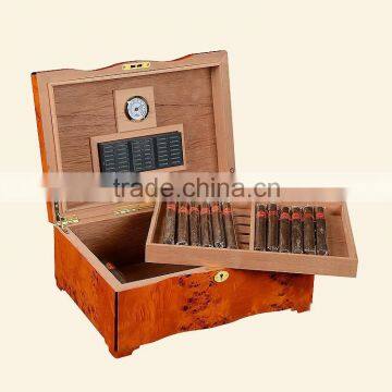 alibaba china glossy wooden humidor large cigar box