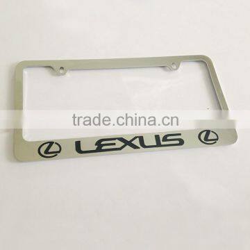 Manufacturer USA Style Zinc Alloy Metal Car License Plate Frame,car License Frame photo-2