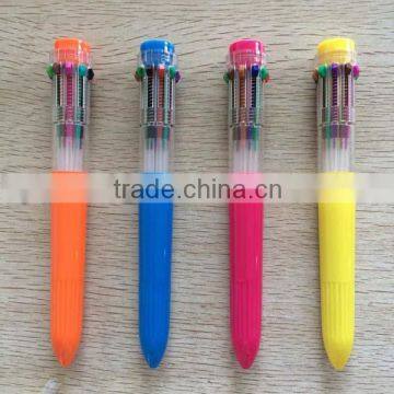 Hot Selling Wholesale 10 Color Changing Ink Pens