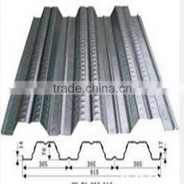 Lowest hot sale Metal composite floor steel sheet/corrugated steel floor decking sheet