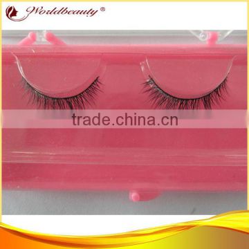 Synthetic mink strip eyelash Imitation real mink fur lash style