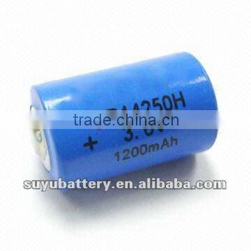 LiSOCI2 ER14250 3.6V 1200mAh primary battery