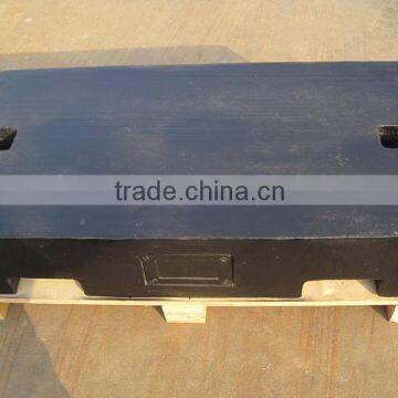 OIML M1 class 1000kg cast iron test weight crane counter weight
