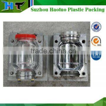 China custom Plastic sugar candy jar blowing mould / Plastic jar mould made form suzhou