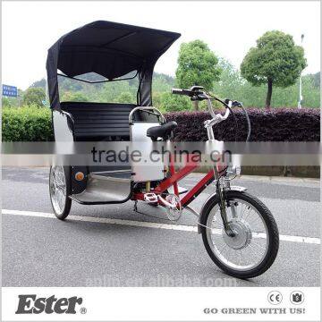 ESTER Electric Cycle passenger Rickshaw wheels with Pedal Assist