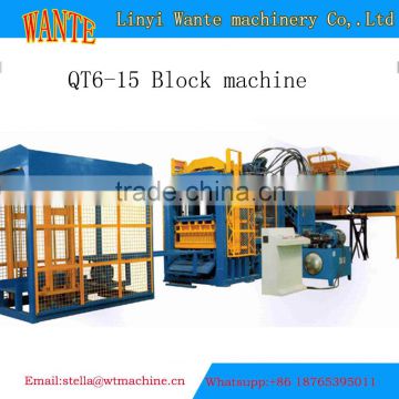 High demand good price brick making machine in india QT6-15