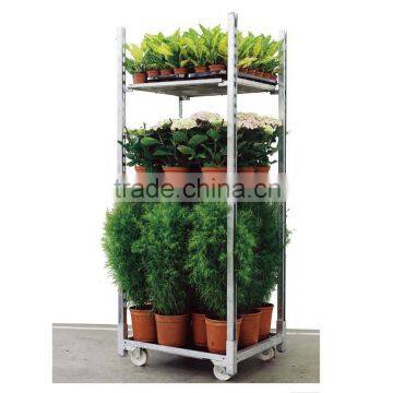 danish half trolley, half container trolley, half flower trolley