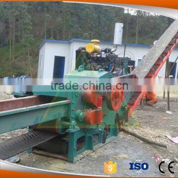 Diesel Engine Wood Log Chipper Shredder Machine in China