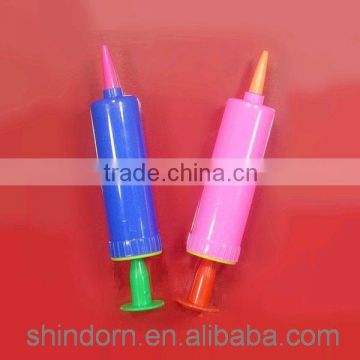 Hand held toy pump balloon pumps, two-way balloon pump