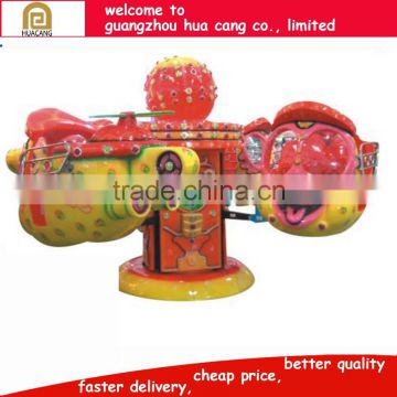 Fiber grass bright-colored merry go around for park H41-1367