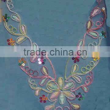 fancy flower lace motif