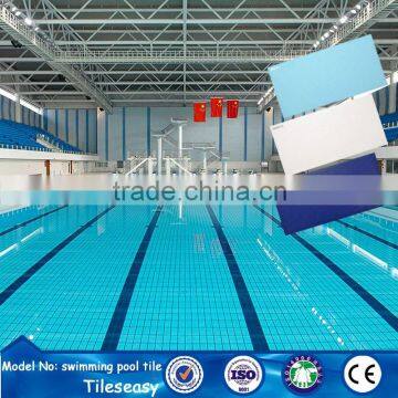 china cheap infoor blue exterior wall tile ceramic swimming pool tiles