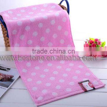 Lovely Dot Fabric Cotton Bath Towels Towel Set photo-6