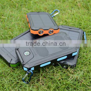 8000mAh Solar Power Bank 12000mah Solar Power Bank Charger Power Bank photo-6