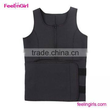 Black With Zipper Waist Support Belt photo-6