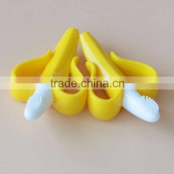 Babymatee 2016 New Baby Products Baby Banana Bendable Training Toothbrush photo-5