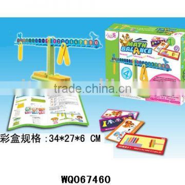 plastic math balance(educational toys) for children