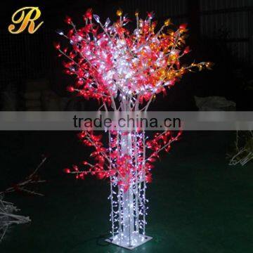 Tough metal frame led light flowers for meeting room use