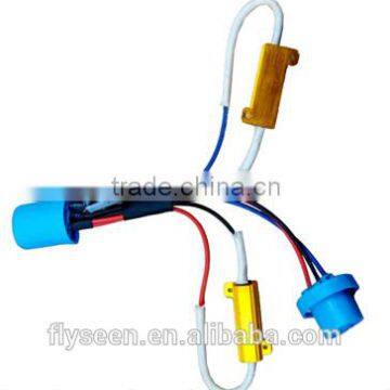 9004/9007 Resistor+capacitor cable,HID Xenon relay cable,hid wiring harness cable