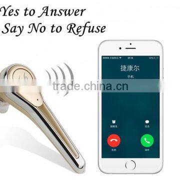 High quality wireless headphones bluetooth ear hook for samsung s6 s5 iphone 6 Sony LG Smartphone