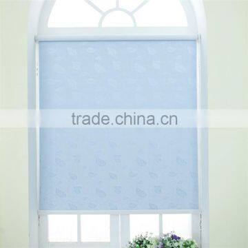 China Supplier Pvc Built-in Window Shutter With Leaves Pattern photo-2