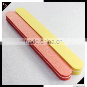 DOUBLE sided grit colorful nail file personalized nail files